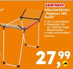 Aktuelles Wäscheständer Pegasus 180 Solid Angebot bei Globus-Baumarkt in Ingolstadt ab 27,99 €