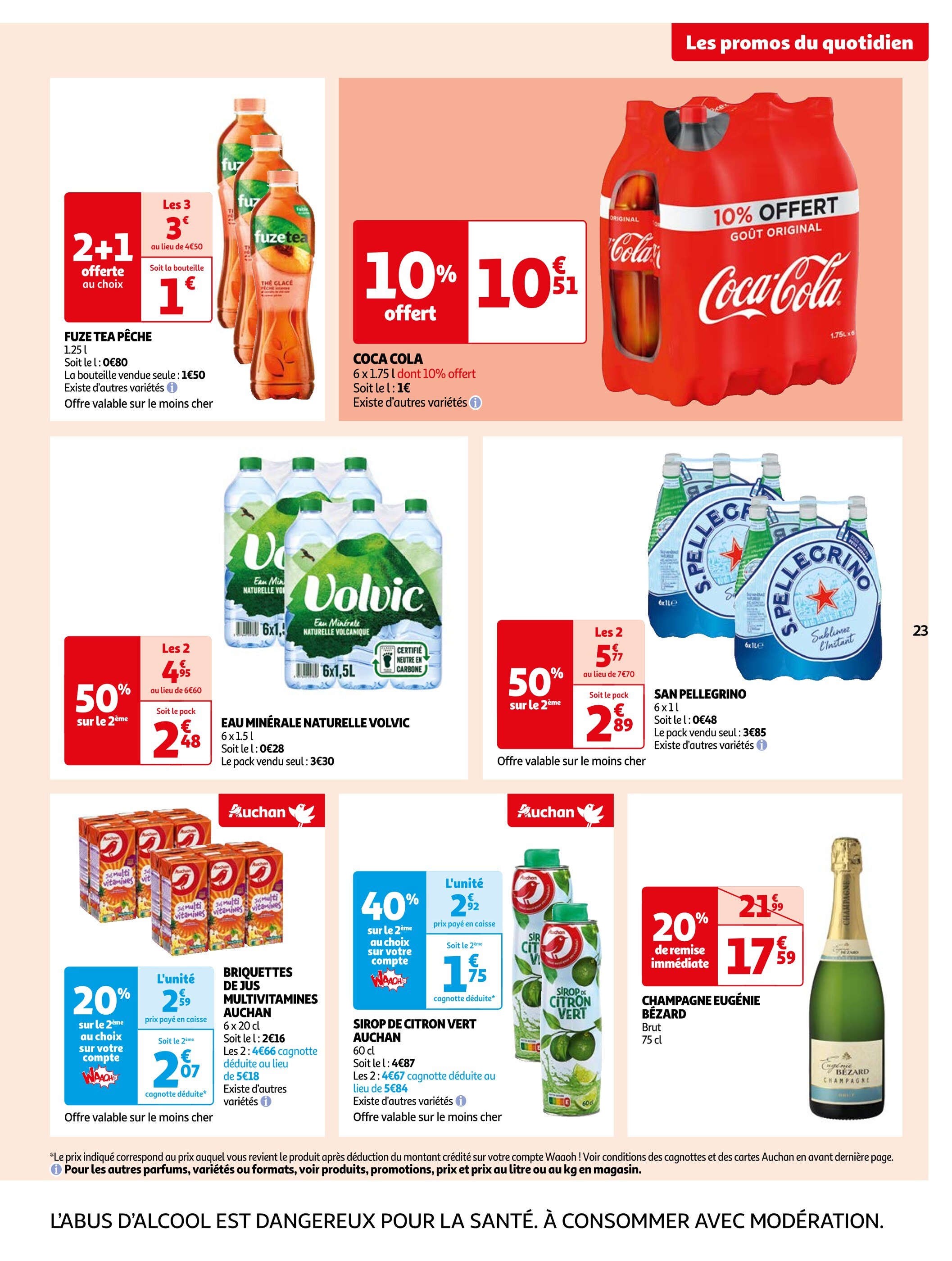 Promo 2+1 Offert Au Choix Sur La Marque Mr.min chez Auchan