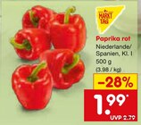 Aktuelles Paprika rot Angebot bei Netto Marken-Discount in Ingolstadt ab 1,99 €