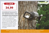 Sicherheitsleuchte mit Bewegungs- und Dämmerungssensor Angebote von BEAMS bei BBM Baumarkt Delmenhorst für 34,99 €