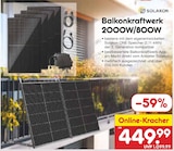 Balkonkraftwerk 2000W/800W im aktuellen Prospekt bei Netto Marken-Discount in Kaltental