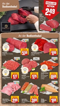 Rindfleisch im REWE Prospekt "Dein Markt" mit 18 Seiten (Augsburg)