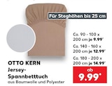 Kaufland Krumbach - Jersey-Spannbetttuch Angebot im Prospekt Jersey-Spannbetttuch bei Kaufland im Krumbach Prospekt für 9,99 €