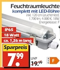 Wreesmann Wurzen - Feuchtraumleuchte komplett mit LED-Röhre Angebot im Prospekt Feuchtraumleuchte komplett mit LED-Röhre bei Wreesmann im Wurzen Prospekt für 7,99 €