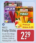 Fruity-Sticks Mango im Angebot bei ALDI Nord in Goslar Fruity-Sticks Mango Angebote von Mucci bei ALDI Nord Goslar für 2,29 €