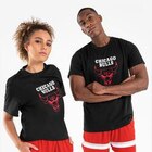 Aktuelles Damen/Herren Basketball T-Shirt NBA Chicago Bulls - TS 900 schwarz Angebot bei DECATHLON in Leipzig ab 24,99 €