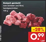 Gulasch gemischt im Angebot bei Netto Marken-Discount in Freiberg Gulasch gemischt Angebote bei Netto Marken-Discount Freiberg für 0,99 €