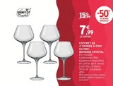 Coffret de 4 verres à pied ultimo - BOHEMIA CRYSTAL en promo chez Intermarché Hyper Gap à 7,99 €