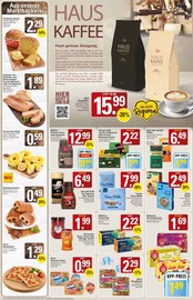 Aktueller WEZ Prospekt mit Kaffeebohnen, "Die WEZette", Seite 8