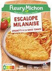 Escalope de dinde Milanaise et spaghetti - FLEURY MICHON à 2,10 € dans le catalogue Géant Casino
