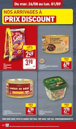 Prix et réduction Canard dans le prospectus Aldi en cours Offre Canard dans le catalogue Aldi du moment à la page 20