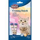 Trixie Creamy Snacks Shrimp 5 × 14 g 1 Stück bei Zookauf im Nonnweiler Prospekt für 1,39 €