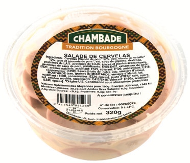 Chambade Salade de cervelas Tradition Bourgogne