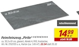 Feinsteinzeug 'Pirite' bei toom Baumarkt im Bad Saulgau Prospekt für 22,34 €