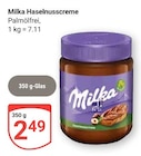 Haselnusscreme Angebote von Milka bei GLOBUS Mannheim für 2,49 €