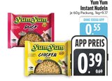 Duck Instant Nudeln Angebote von Yum Yum bei EDEKA Regensburg für 0,39 €