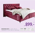 BOXSPRING-BETT bei Polstermöbel Fischer im Neuötting Prospekt für 899,00 €