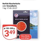 Räucherlachs Angebote von Norfisk bei GLOBUS Pirmasens für 3,49 €