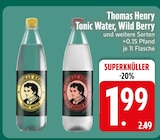 Tonic Water im Angebot bei EDEKA in Landshut Tonic Water Angebote von Thomas Henry bei EDEKA Landshut für 1,99 €