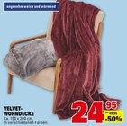 VELVET-WOHNDECKE Angebote bei E center Mainz für 24,95 €