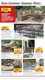 Gartenmöbel Angebot & Preis im aktuellen toom Baumarkt Prospekt Gartenmöbel Angebot im aktuellen toom Baumarkt Prospekt auf Seite 12