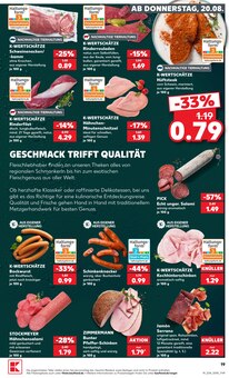 Rindfleisch im aktuellen Kaufland Prospekt (Mainz) Rindfleisch im Kaufland Prospekt "Hier bin ich richtig" mit 63 Seiten (Mainz)