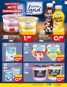 Milch im Netto Marken-Discount Prospekt "Aktuelle Angebote" mit 55 Seiten (Würzburg)