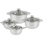 KOCHTOPFSET 4-teilig im XXXLutz Möbelhäuser Prospekt KOCHTOPFSET 4-teilig von Boxxx im aktuellen XXXLutz Möbelhäuser Prospekt für 19,99 €