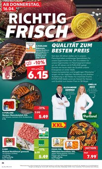 Rindfleisch im Kaufland Prospekt "KNÜLLER" mit 70 Seiten (Braunschweig)