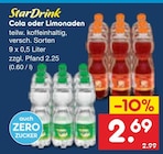 Aktuelles Cola oder Limonaden Angebot bei Netto Marken-Discount in Schwerin ab 2,69 €