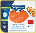 Saumon fumé Norvège - DELPIERRE - Intermarché Hyper à Nîmes Saumon fumé Norvège - DELPIERRE en promo chez Intermarché Hyper Nîmes à 6,00 €