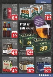 Aktueller EDEKA Prospekt mit Bier, "Aktuelle Angebote", Seite 19