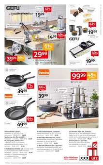 Pfanne im XXXLutz Möbelhäuser Prospekt "10.000e Artikel dauerhaft günstig!" mit 19 Seiten (Mönchengladbach)