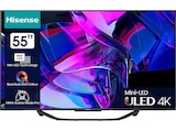 55U7KQ Mini LED TV (Flat, 55 Zoll / 139 cm, UHD 4K, SMART TV) im MediaMarkt Saturn Prospekt 55U7KQ Mini LED TV (Flat, 55 Zoll / 139 cm, UHD 4K, SMART TV) von HISENSE im aktuellen MediaMarkt Saturn Prospekt für 604,99 €