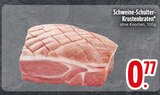 Aktuelles Schweine-Schulter-Krustenbraten Angebot bei EDEKA in Ingolstadt ab 0,77 €