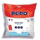 Lot de 2 oreillers doux duo dodo - DODO en promo chez Maxi Bazar Villeneuve-d'Ascq à 9,99 €