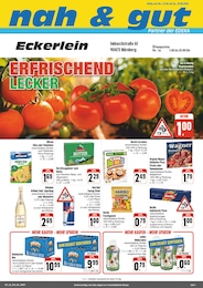 nah und gut Prospekt für Nürnberg mit 4 Seiten nah und gut Prospekt für Nürnberg: "Wir lieben Lebensmittel!", 4 Seiten, 23.06.2025 - 28.06.2025