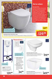 Sanitärbedarf Angebote im Prospekt "Die Profi-Baumärkte" von Hellweg auf Seite 18
