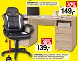 Aktuelles Schreibtisch oder Chefsessel Angebot bei Opti-Megastore in Karlsruhe ab 149,00 €