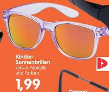 Kinder-Sonnenbrillen bei b&m in Bamberg Kinder-Sonnenbrillen im Angebot bei b&m Bamberg für 1,99 €