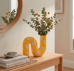 Vase décoratif céramique pop en promo chez LEROY MERLIN Clermont-Ferrand à 17,90 €