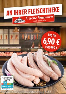 Bratwurst im EDEKA Prospekt "Top Angebote" mit 31 Seiten (Rostock)