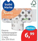 Aktuelles Toilettenpapier Limited Edition Angebot bei budni in Berlin ab 6,99 €