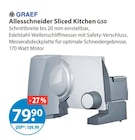 Allesschneider Sliced Kitchen G50 von Graef im aktuellen V-Markt Prospekt für 79,90 €