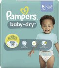 Changes bébé baby dry - PAMPERS en promo chez Géant Casino Saint-Denis à 12,35 €