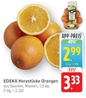Herzstücke Orangen bei EDEKA im Tübingen Prospekt für 2,99 €