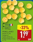 Prunes jaunes dans le catalogue Aldi