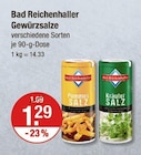 Gewürzsalze von Bad Reichenhaller im aktuellen V-Markt Prospekt für 1,29 €