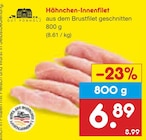 Netto Marken-Discount Bassum - Hähnchen-Innenfilet Angebot im Prospekt Hähnchen-Innenfilet bei Netto Marken-Discount im Bassum Prospekt für 6,89 €