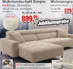 Die Möbelfundgrube Trier - Wohnlandschaft Simple Angebot im Prospekt Wohnlandschaft Simple bei Die Möbelfundgrube im Trier Prospekt für 899,99 €